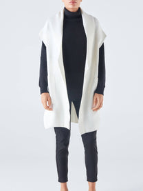 Gilet in maglia con tasche