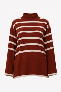 Maglione a righe Madalena in lana e cashmere
