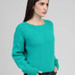 Maglione Leboumi turchese