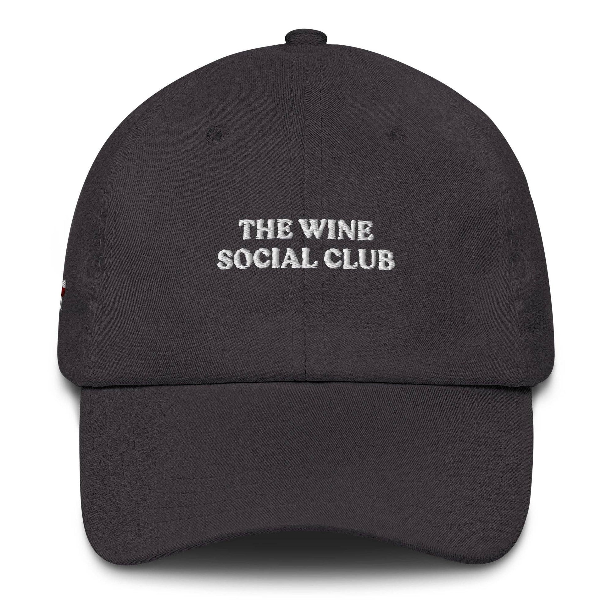 Cappellino da baseball The Wine Social Club ricamato