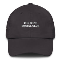 Cappellino da baseball The Wine Social Club ricamato