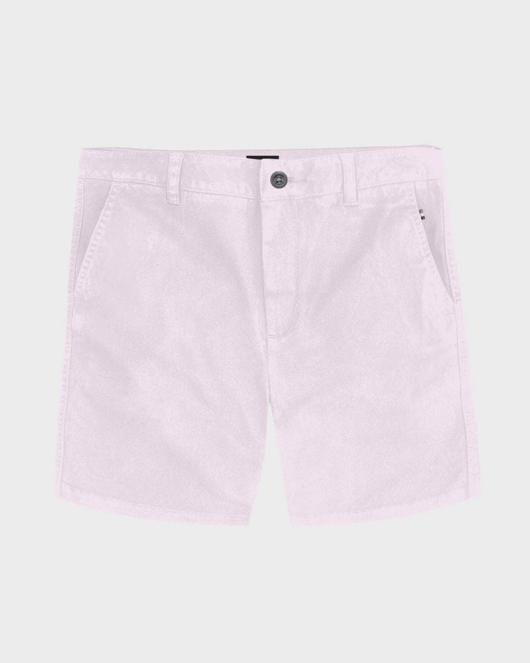 Shorts donna a vita alta effetto pelle con risvolto