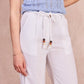 Pantaloni fluidi in cotone con coulisse Pouchka