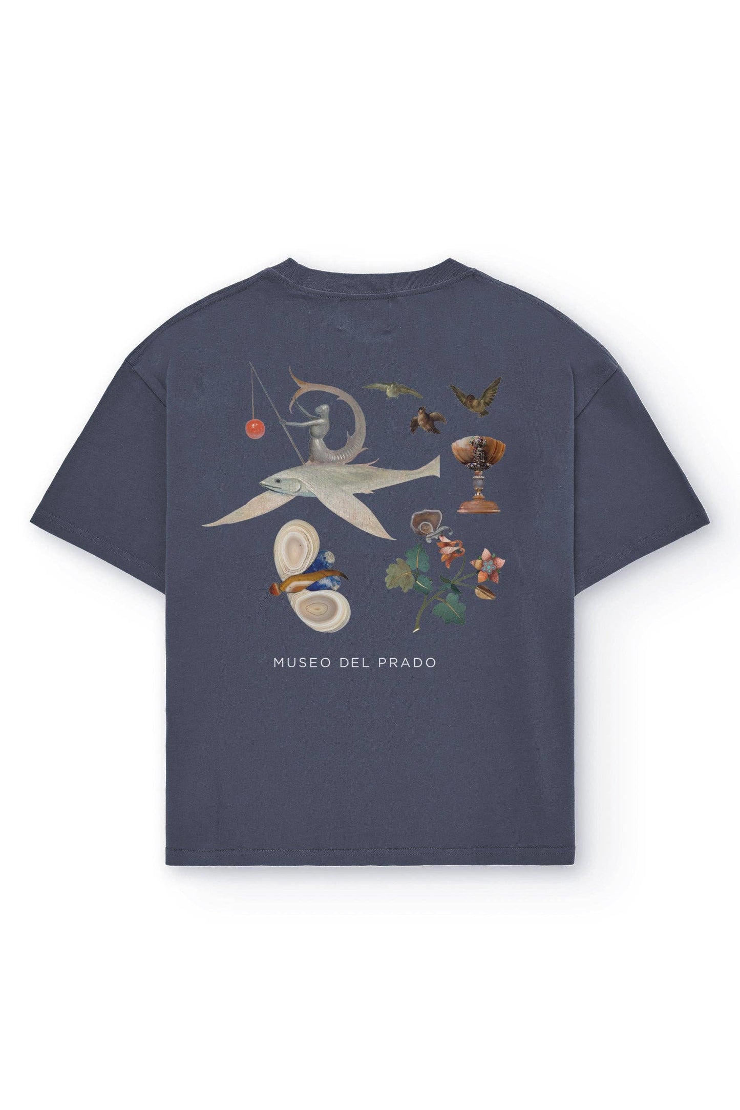 T-shirt Pesce Volante Museo del Prado in cotone organico
