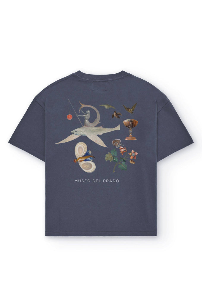 T-shirt Pesce Volante Museo del Prado in cotone organico