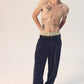 Pantaloni in velluto a coste azzurri relaxed fit