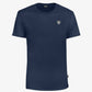 T-shirt donna antimacchia blu navy in cotone