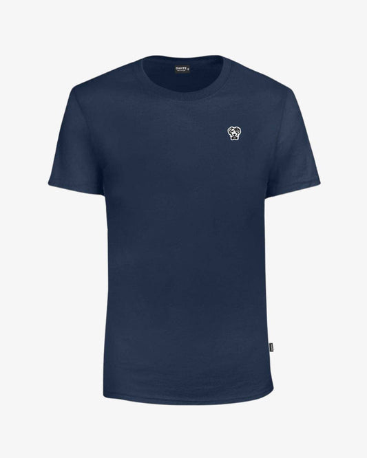 T-shirt donna antimacchia blu navy in cotone