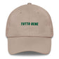 Cappellino dad hat “Tutto Bene” ricamato in cotone