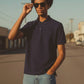 Polo uomo Hawk navy