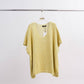 Maglione corto in maglia metallizzata con maniche corte