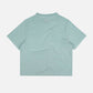 T-shirt pigmentata da donna Garceta Verde Shore