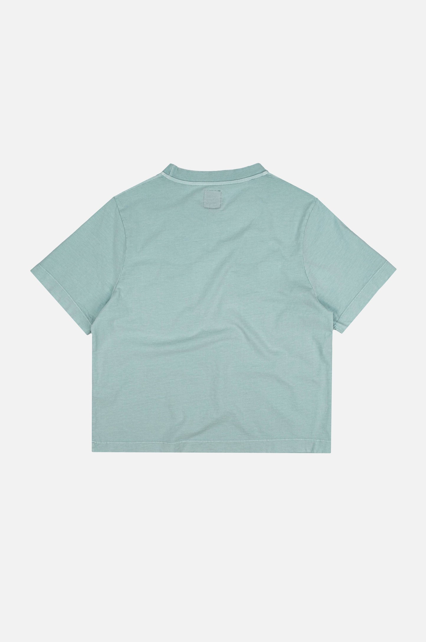 T-shirt pigmentata da donna Garceta Verde Shore