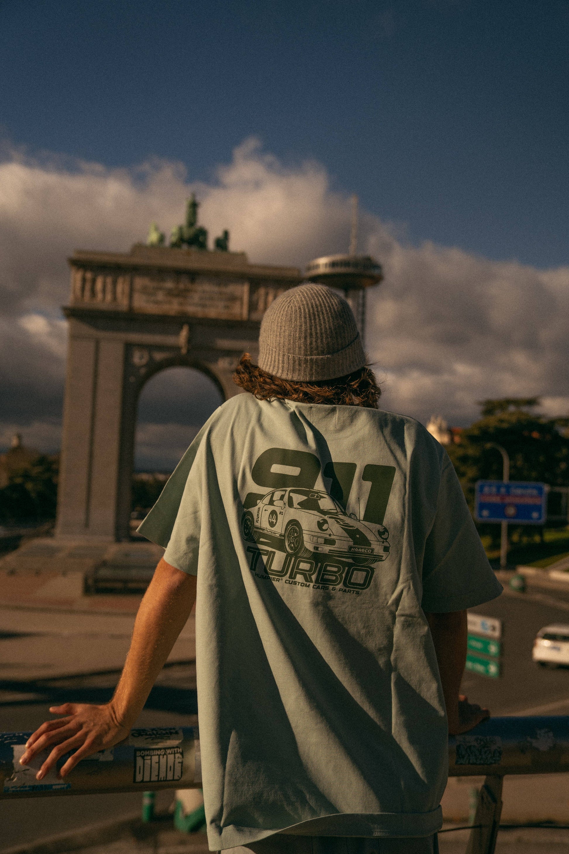 T-shirt Turbo in cotone biologico oversize