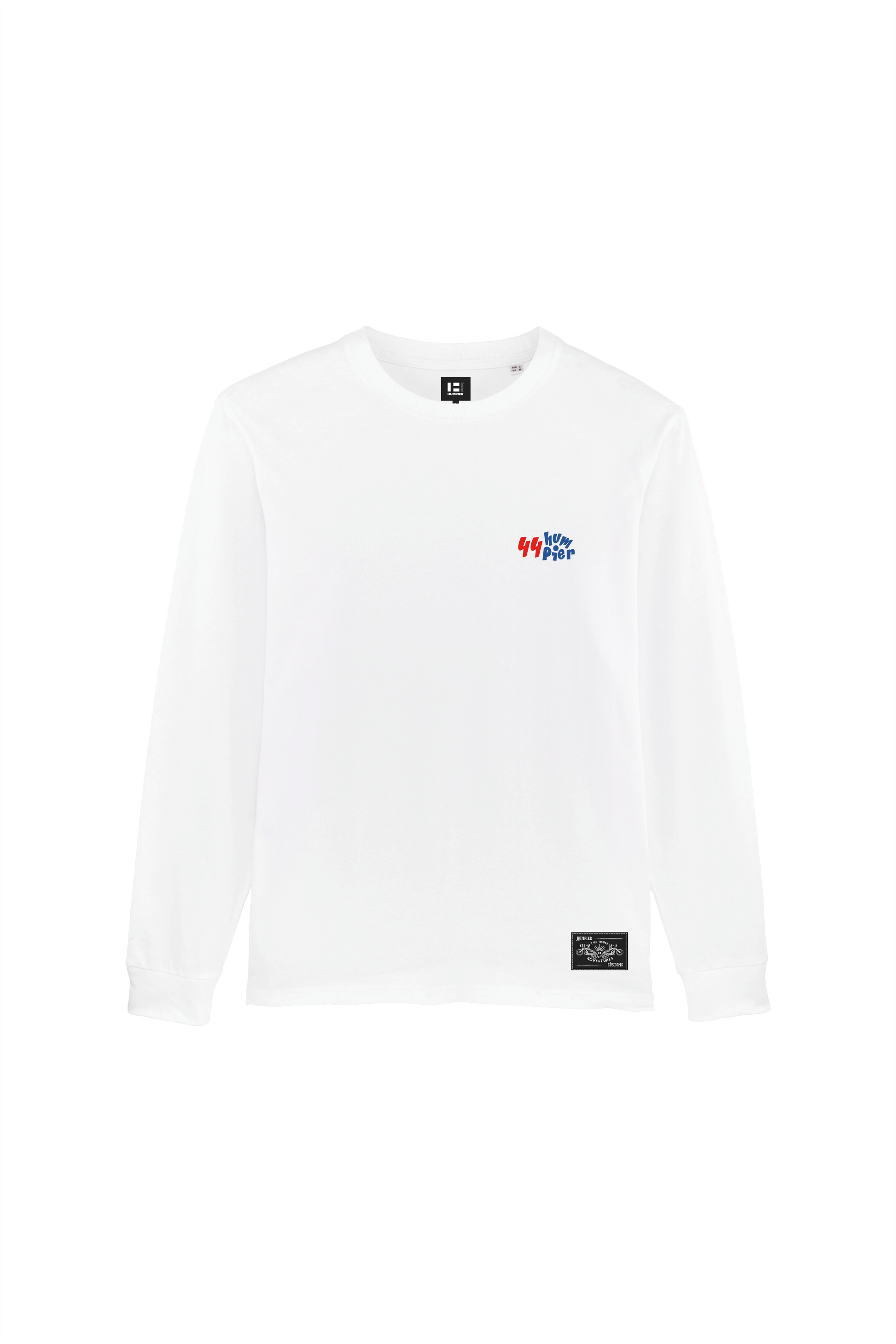 T-shirt Surfin a maniche lunghe in cotone biologico