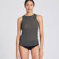 Top aderente in lana Alberte Beluga