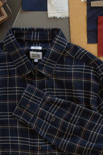 Camicia Sutton slim a quadri crepuscolo
