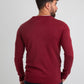 Maglia con patch WLT bordeaux