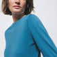 Maglione a maglia rasata girocollo