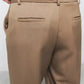 Pantaloni dritti minimal con tasche oblique