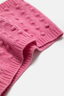 Scaldacollo strutturato in maglia