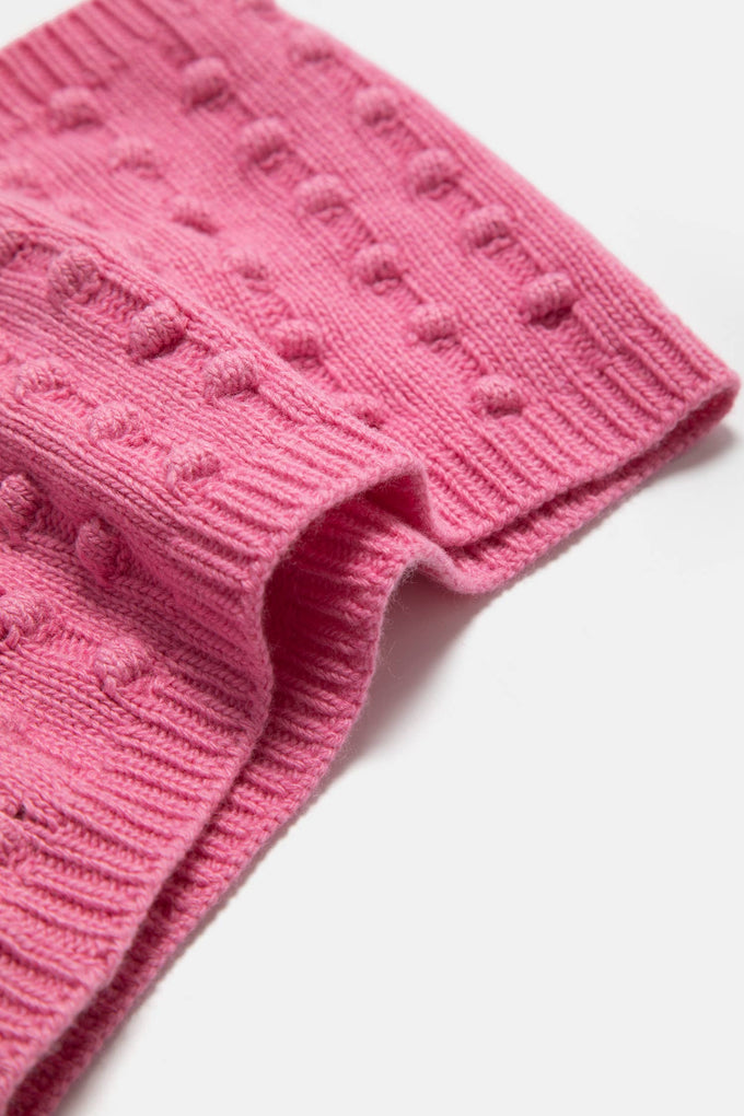 Scaldacollo strutturato in maglia