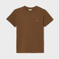 T-shirt Roadtrip in cotone biologico marrone