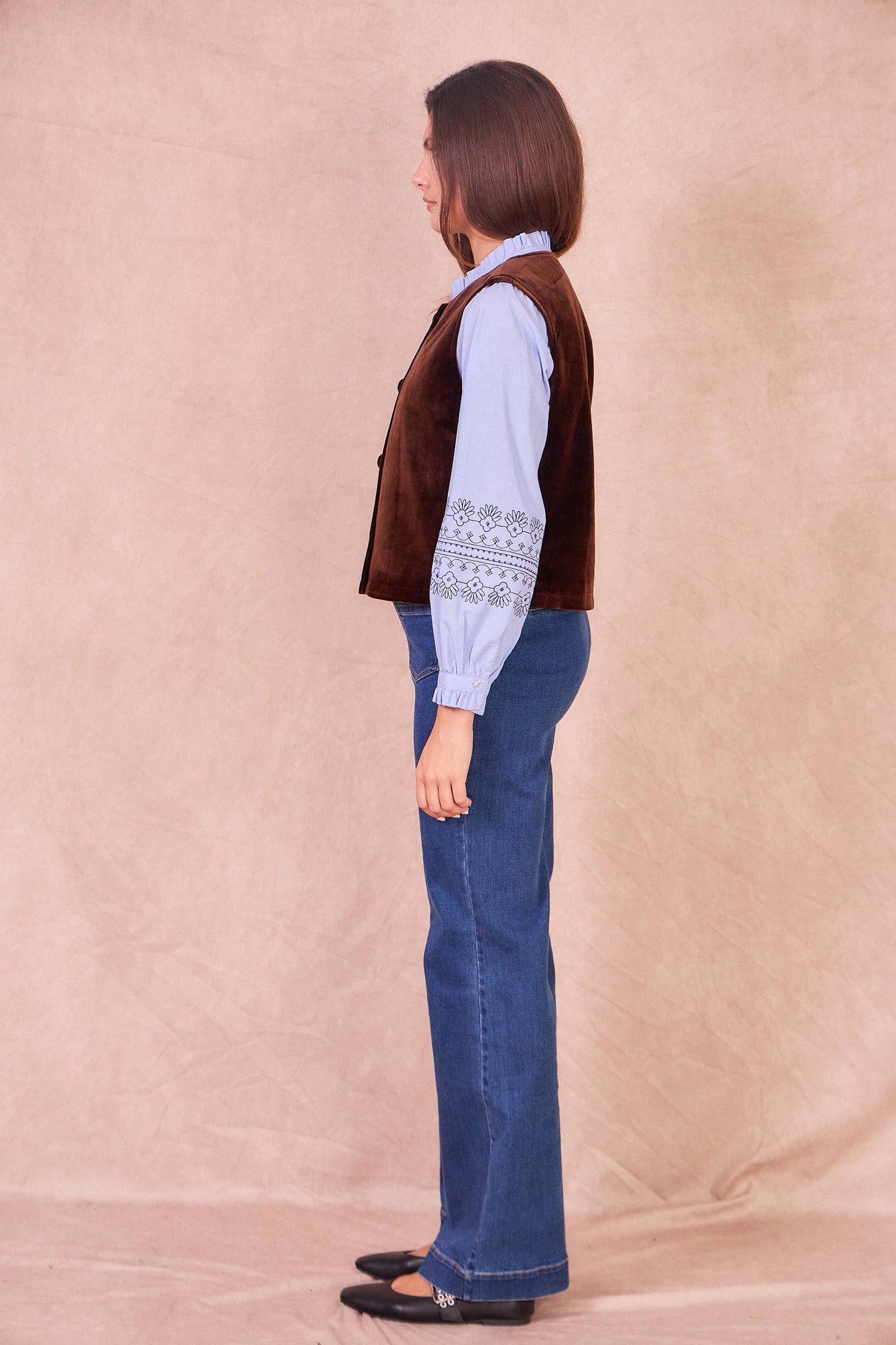 Gilet in velluto Gypsy