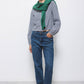 Jeans regular fit a vita media