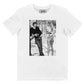 T-shirt unisex Steve Alder con stampa fotografica in bianco e nero