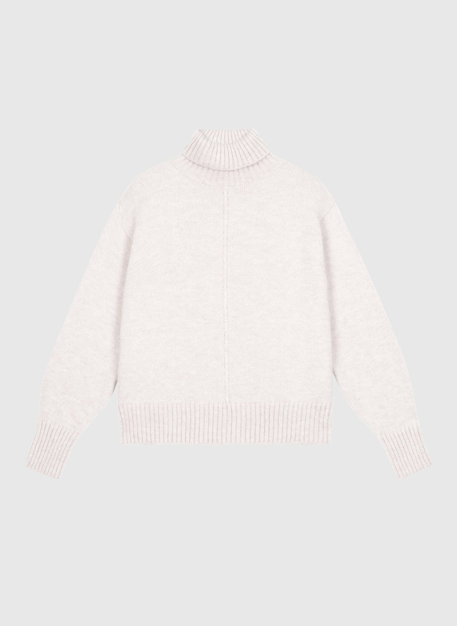 Maglione dolcevita Lipy écru