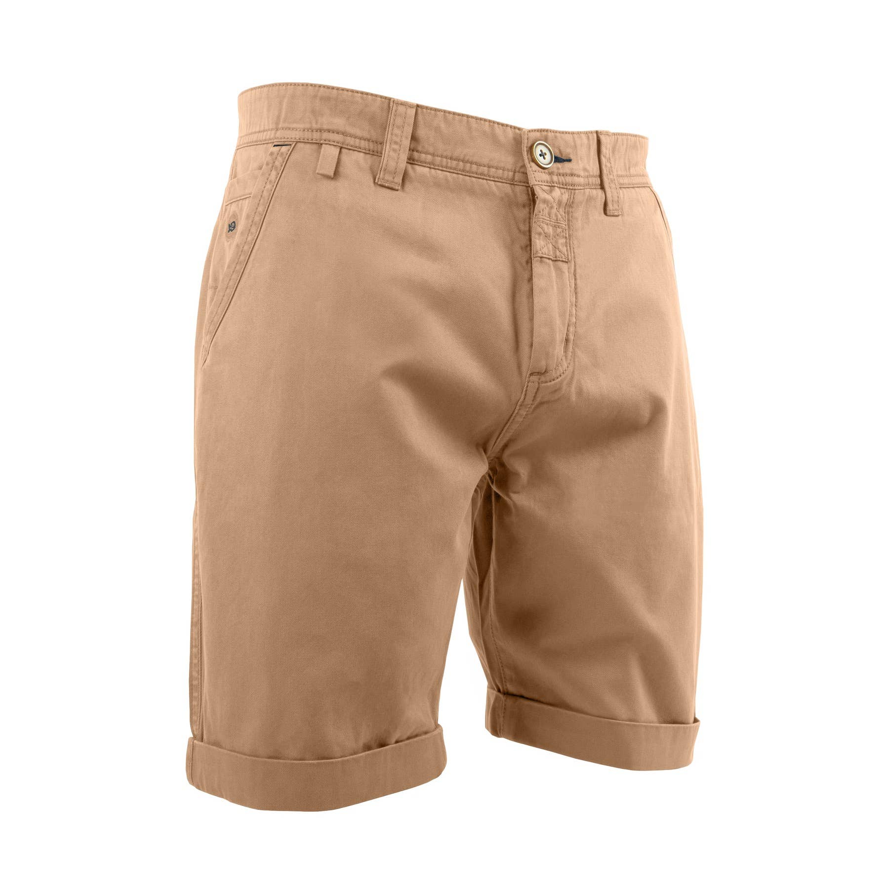 Bermuda in cotone biologico beige