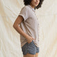 Camicia Bea in chambray ruggine
