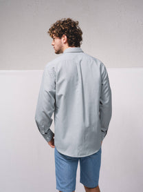 Camicia Oxford uomo a manica lunga
