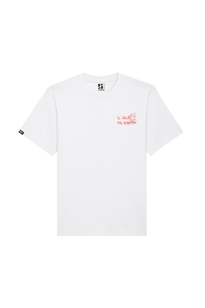 T-shirt “Il Dolce Far Niente” in cotone biologico