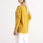 Maglione a coste con scollo a V