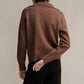 Polo oversize in tweed con tasche