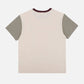 T-shirt uomo color block in cotone biologico