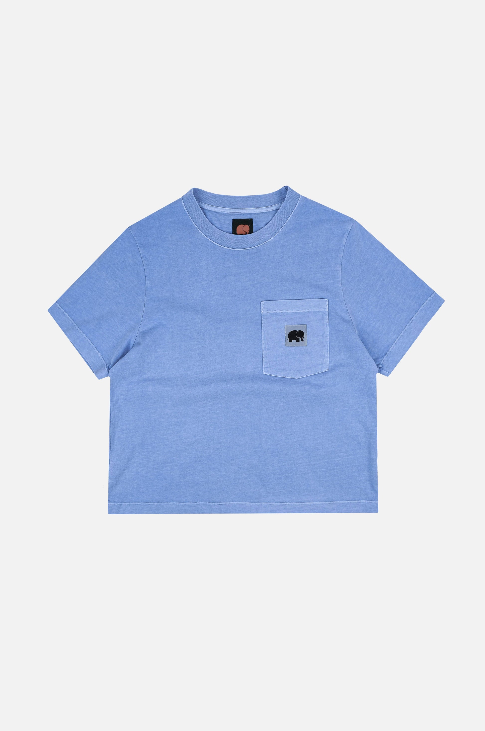 T-shirt donna pigmentata San Pablo blu mediterraneo