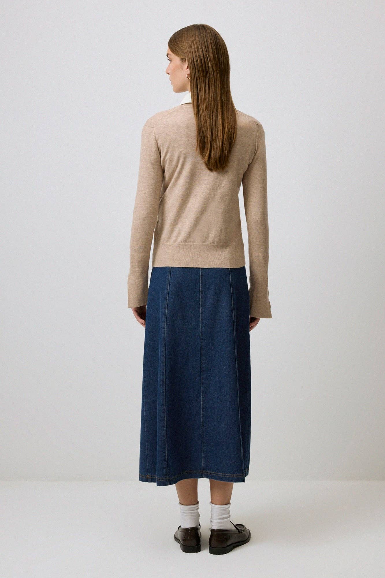 Blusa basic in maglia morbida