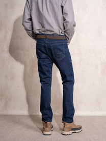 Jeans uomo in denim stretch