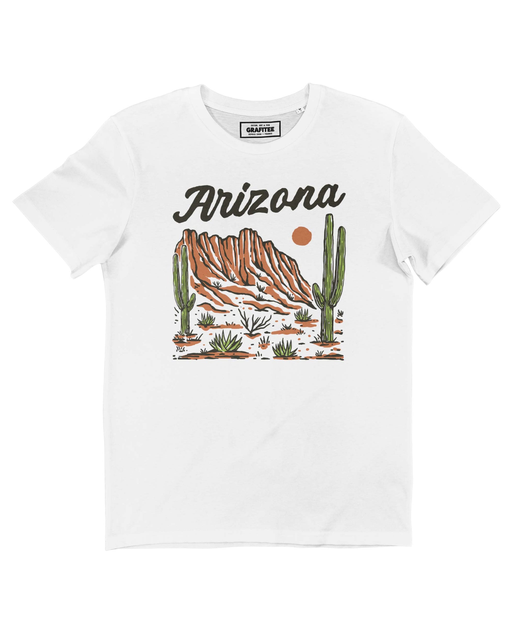 T-shirt Arizona con grafica western