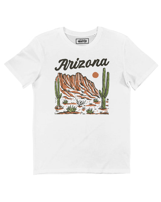 T-shirt Arizona con grafica western