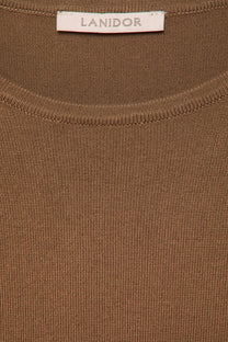Maglione in maglia rasata girocollo
