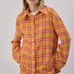 Camicia in tweed a quadri