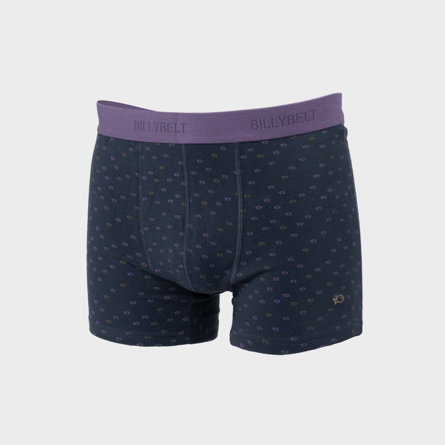 Boxer in cotone biologico con stampa piranha