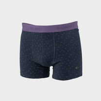 Boxer in cotone biologico con stampa piranha
