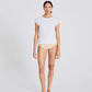 T-shirt Malou in cotone biologico a maniche corte bianca