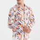 Camicia fantasia premium slim fit da uomo
