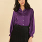 Camicia satinata Tuly da donna